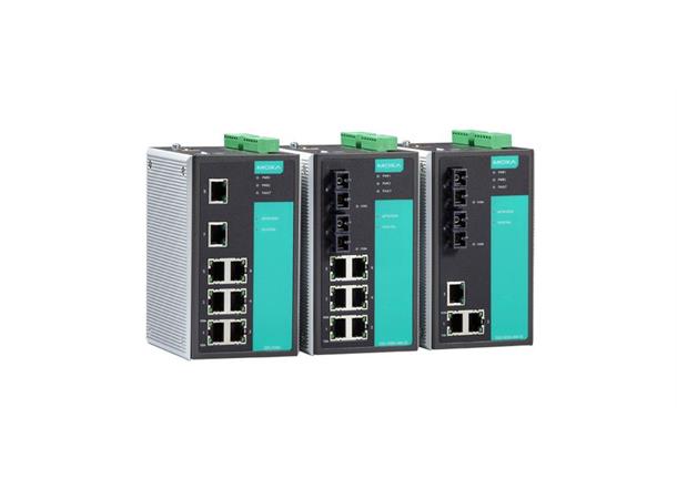 Moxa EDS-505A-MM-ST 3x10/100BaseT(X), 2x Multi Mode ST 